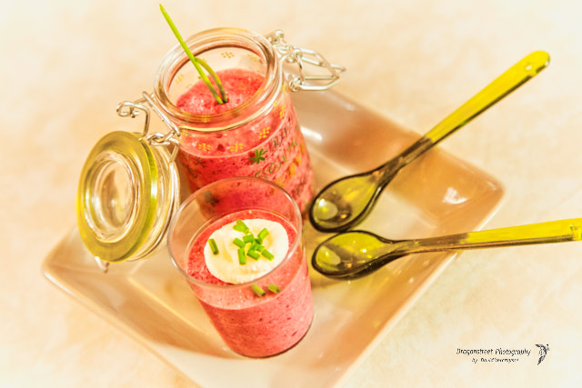 Verrine of beetroot