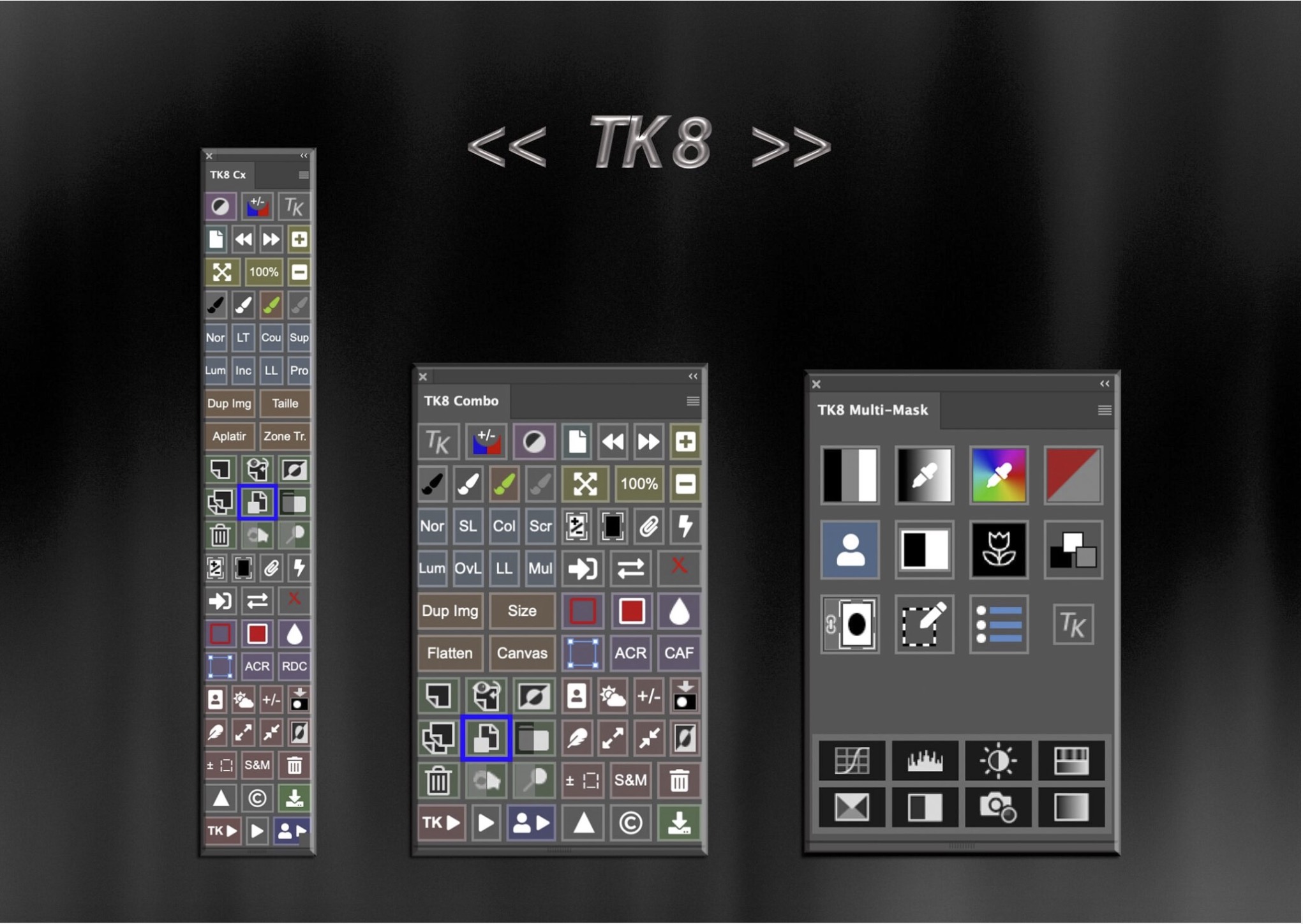 Plugin Photoshop TK8 de Tony Kuyper