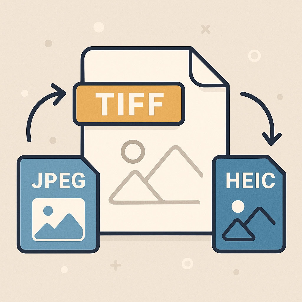 Heic - Jpeg - Tiff